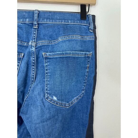 Express High Rise Ankle Legging Jeans Size 4R Skinny Stretch Denim - Picture 3 of 7